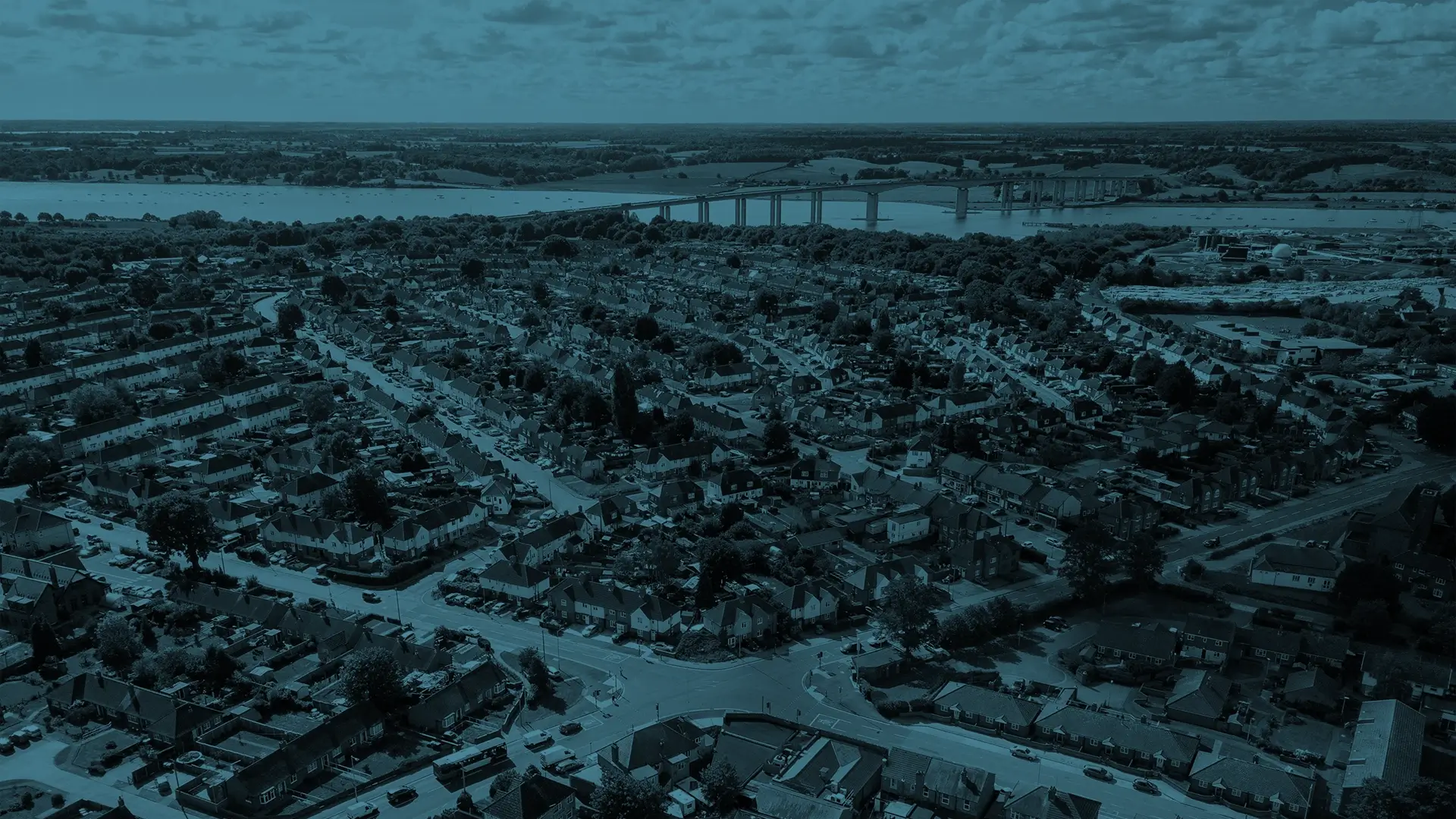 Ipswich aerial view