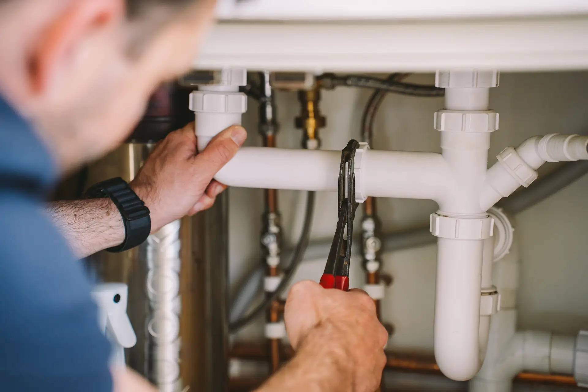Sink repair